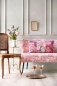 Preview: Tilda Patchwork Stoff Baumwolle - Chic Escape Vase Collection Pink
